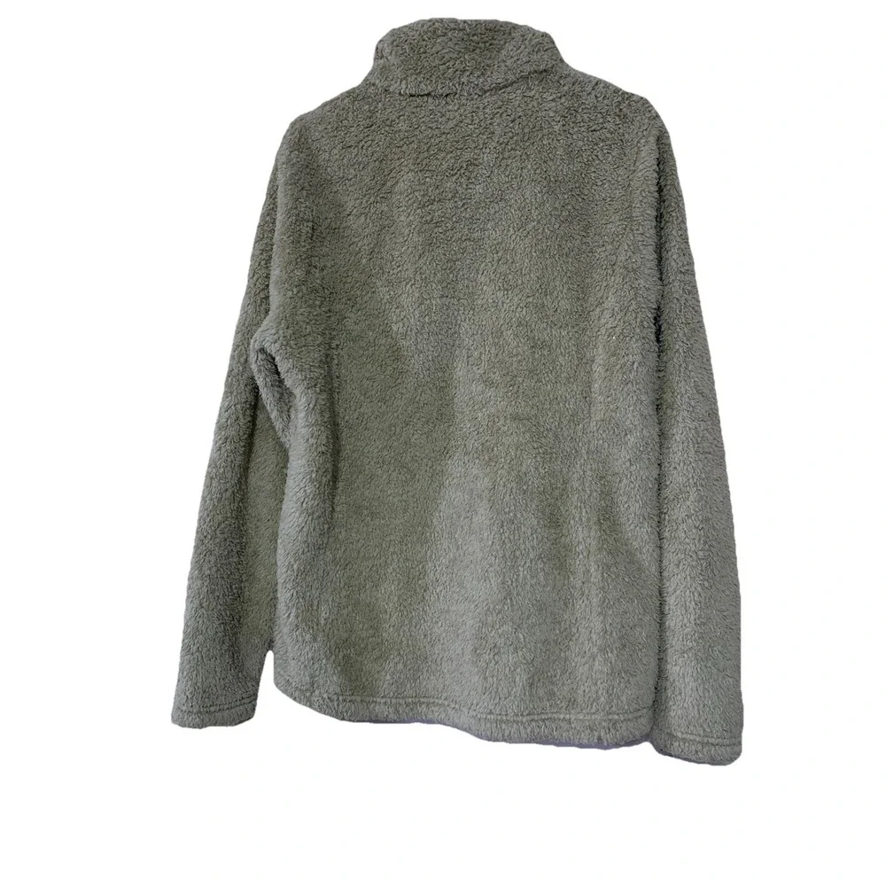 Patagonia Womens Los Gatos 1/4 Quarter Zip Deep Pile Fleece Sherpa XL - Picture 4 of 4